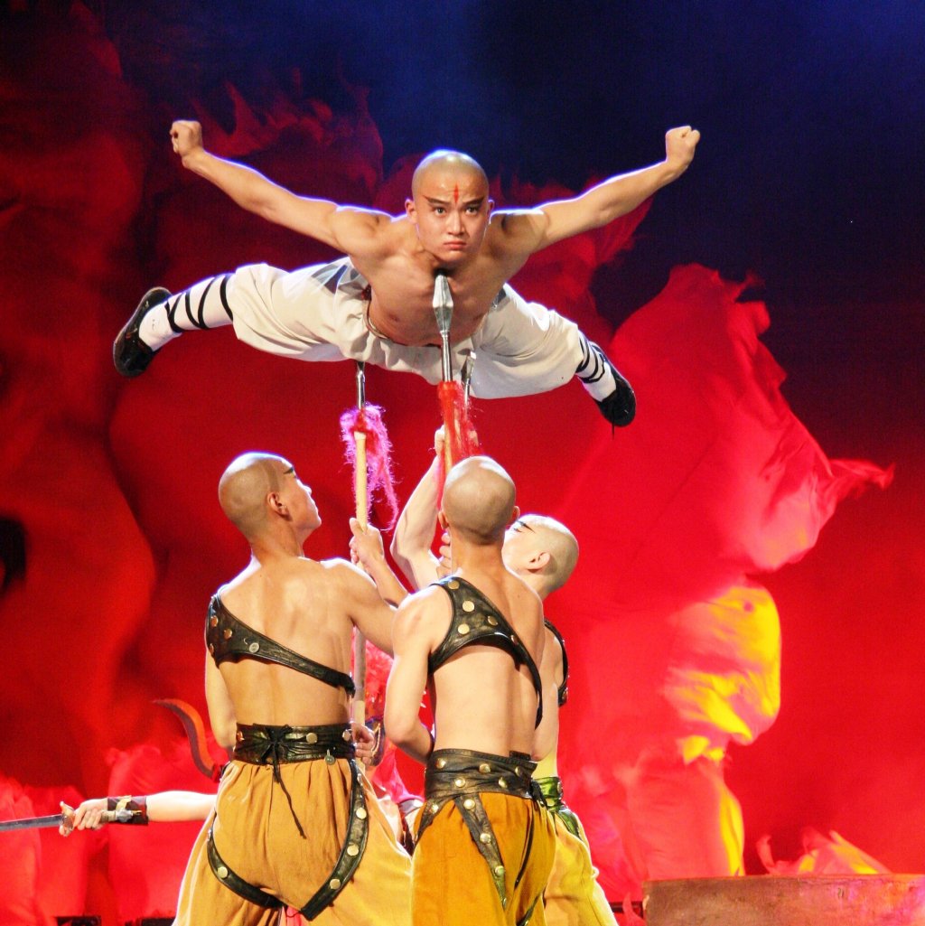Beijing Kungfu Show At Red Theater